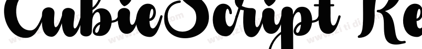 EubieScript Regular字体转换 EubieScript Regular字体转换